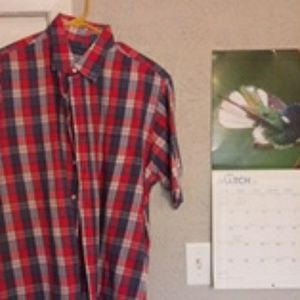 Button down collar shirt